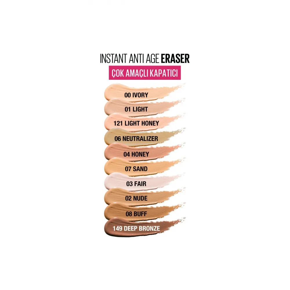 Maybelline New York Instant Anti Age Eraser 01 Light Kapatıcı